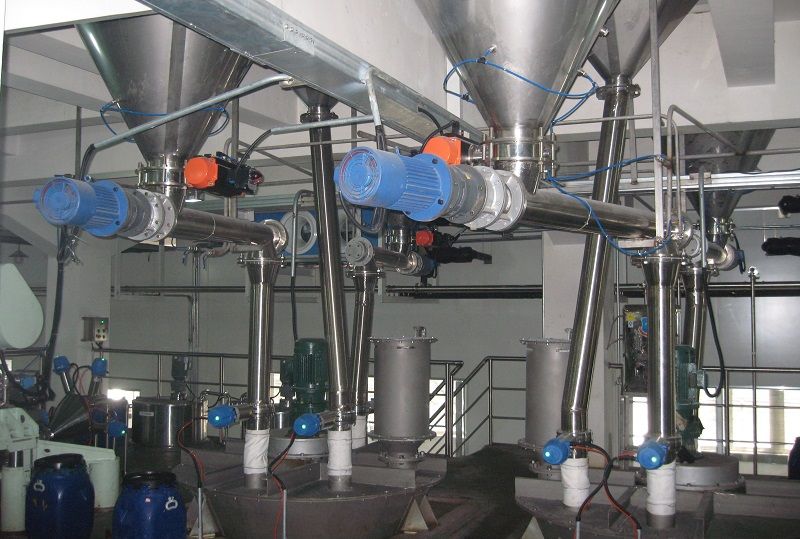 浙江納愛(ài)斯集團(tuán)牙膏原料投料-稱(chēng)重-配料系統(tǒng)